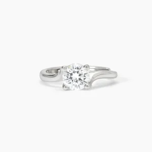 Best Anello Abbraccio Con Zircone Gioielli | 523399 Donna Gioielli Moda Donna