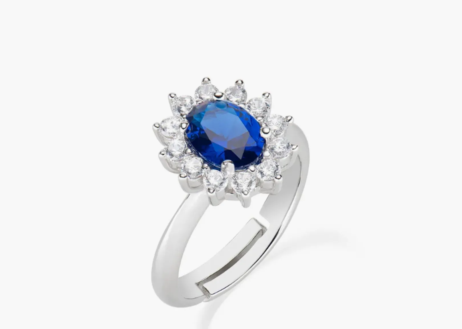 anello_adattabile_royal_l_0-1.webp Hot Anello Adattabile Royal Lady Zircone Blu | ANLDGBBBL2 Donna Gioielli Moda Donna