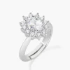New Anello Adattabile Royal Lady Zircone Bianco | ANLDGBBB2 Donna Gioielli Moda Donna