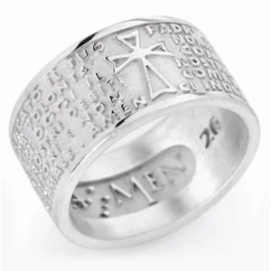 Outlet Anello Padre Nostro Uomo | PN-24 Uomo Gioielli Moda Uomo