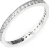 Clearance Anello Con Zirconi Bianchi | RZ3 Donna Gioielli Moda Donna