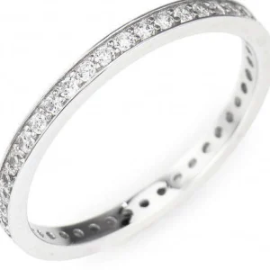 Clearance Anello Con Zirconi Bianchi | RZ3 Donna Gioielli Moda Donna