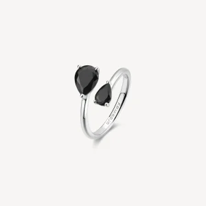 Discount Anello Con Zirconi Mystery Black Gioielli Fancy | FMB119 Donna Gioielli Moda Donna