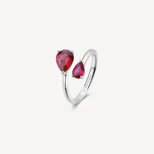 Discount Anello Con Zirconi Passion Ruby Gioielli Fancy | FPR115 Donna Gioielli Moda Donna