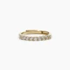 Fashion Anello Con Zirconi Placcato Oro Gioielli | 523254 Donna Gioielli Moda Donna