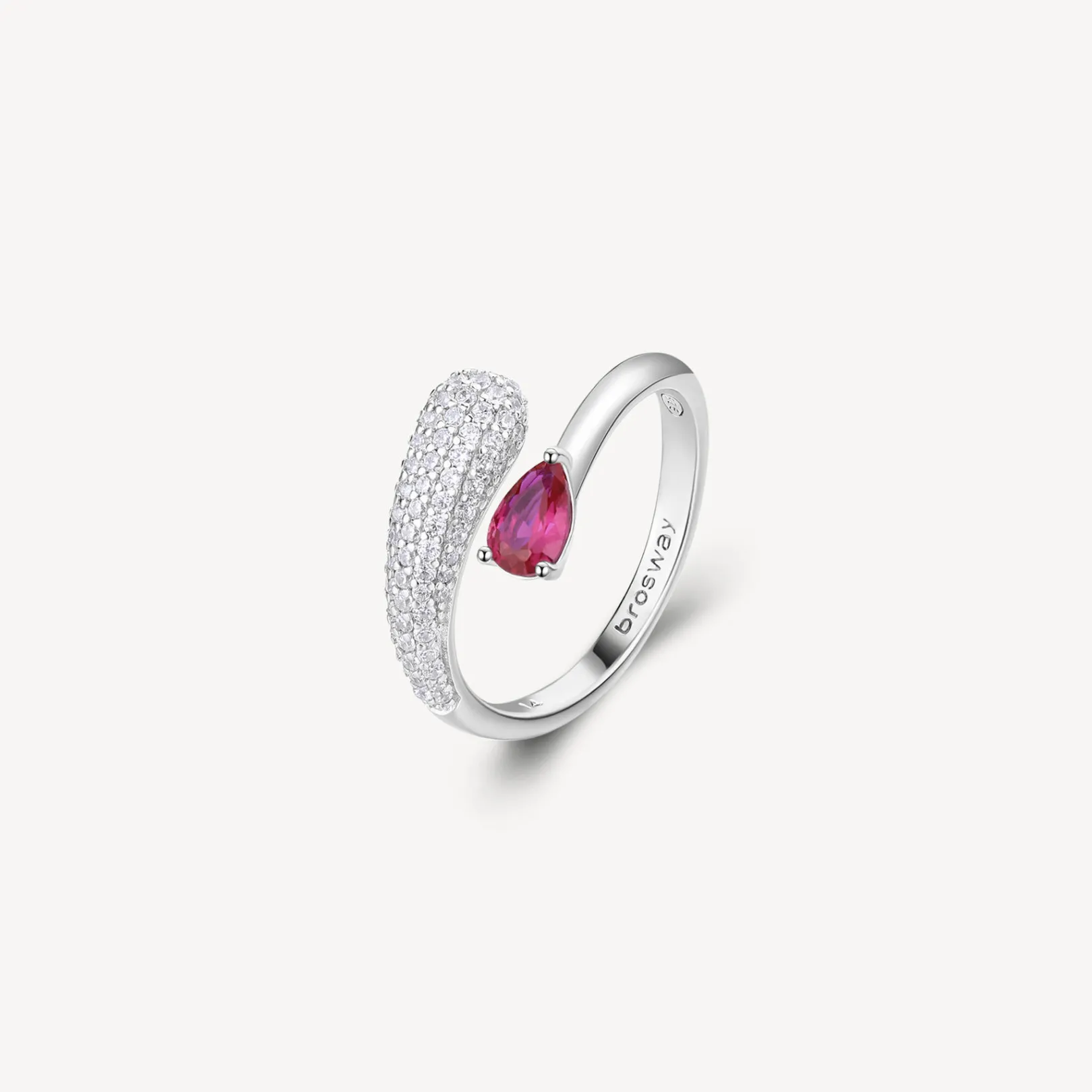 anello_contrari_con_zirco_0-1.webp Fashion Anello Contrarié Con Zircone Bianco E Passion Ruby Gioielli Fancy | FPR127 Donna Gioielli Moda Donna