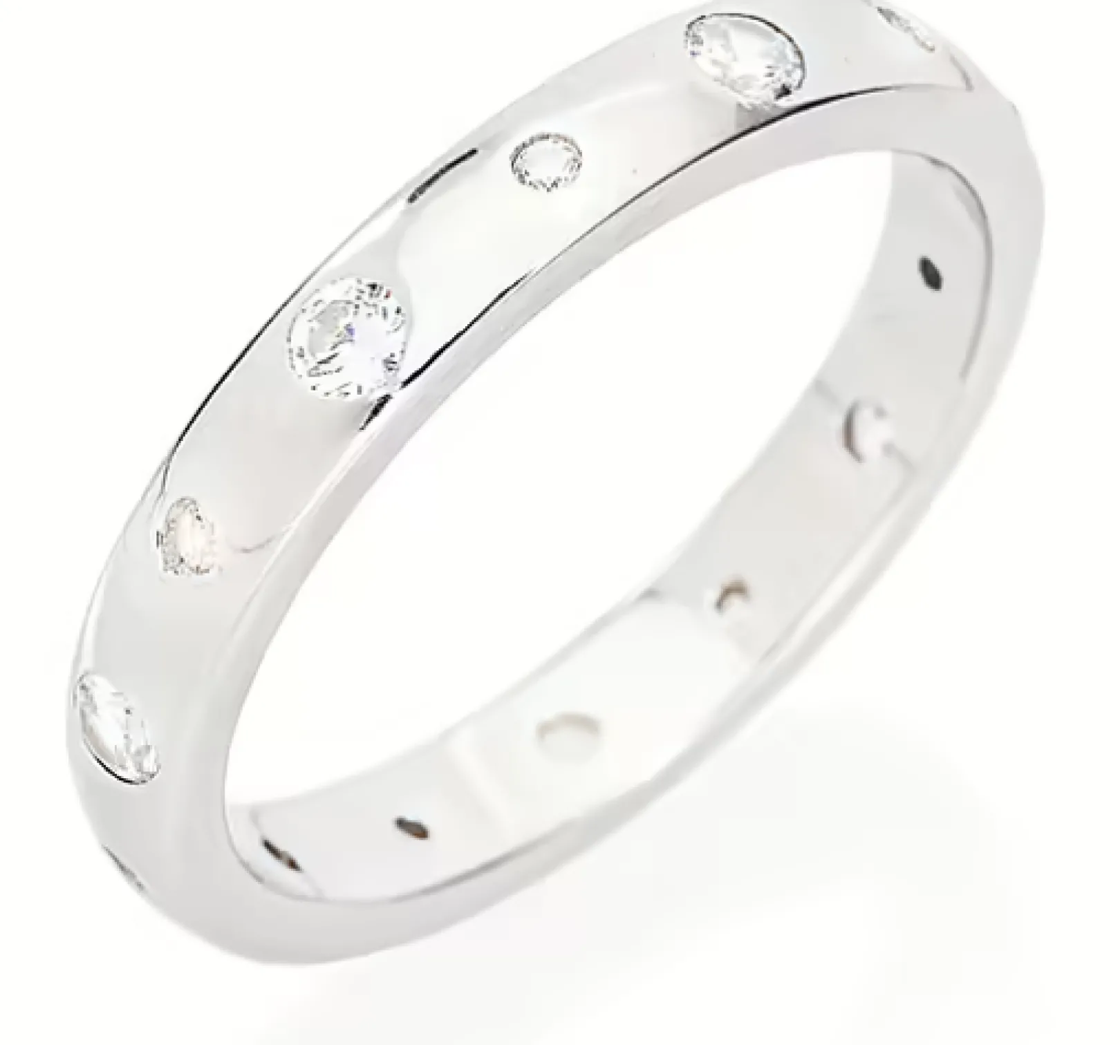 anello_diamond_con_zircon_0.webp Fashion Anello Diamond Con Zirconi Bianchi | FEBBZ Donna Gioielli Moda Donna