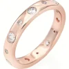 Fashion Anello Diamond Rosè Con Zirconi Bianchi | FERBZ Donna Gioielli Moda Donna