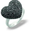 Hot Anello Donna In Argento Con Cuore Gioielli Brilliance | 223047/15 Donna Gioielli Moda Donna