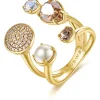 Discount Anello Donna In Ottone Gioielli Affinity (18) | BFF65C Donna Gioielli Moda Donna