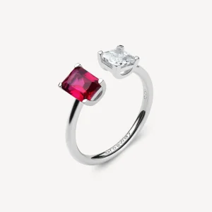 Best Anello Donna Zircone e Baguette Gioielli Fancy | FPR10 Donna Gioielli Moda Donna