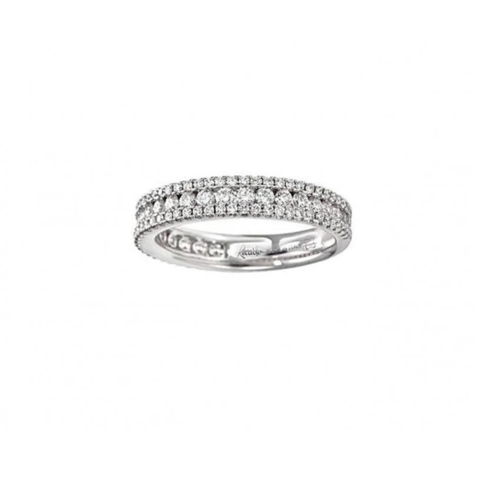 anello_fedina_in_oro_bian_0.webp Outlet Anello Fedina In Oro Bianco E Diamanti Gioielli Decò | R10MZ845/D-14 Donna Gioielli Donna
