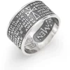 New Anello In Argento Uomo Padre Nostro Gioielli   | PNB925-22 Uomo Gioielli Moda Uomo