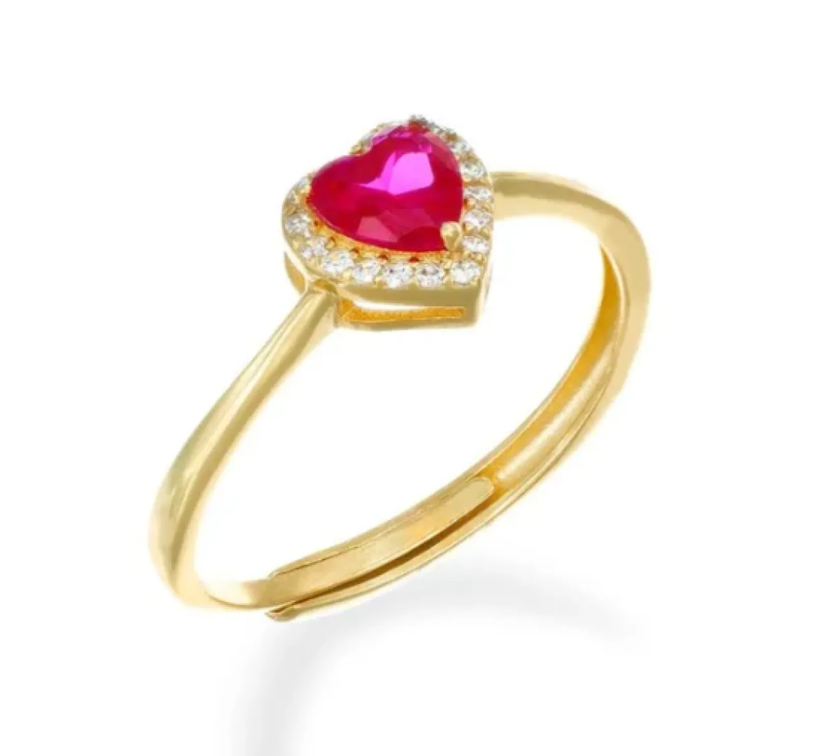 anello_regolabile_con_cuo_0-2.webp Hot Anello Regolabile Con Cuore Zircone Rosso | RTICSGRZ2 Donna Gioielli Moda Donna