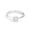 Sale Anello Solitario In Oro Bianco E Diamanti Gioielli Maria Teresa | R30SO100/061-14 Donna Gioielli Donna