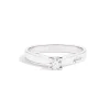 New Anello Solitario In Oro Bianco E Diamanti Gioielli Maria Teresa | R30SO265/010-14 Donna Gioielli Donna