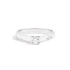 Hot Anello Solitario In Oro Bianco E Diamanti Gioielli Maria Teresa | R30SO265/014-13 Donna Gioielli Donna