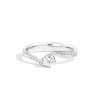 New Anello Solitario In Oro Bianco E Diamanti Gioielli Anniversary | R01SP195/020-14 Donna Gioielli Donna