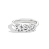 Online Anello Trilogy In Oro Bianco E Diamanti Gioielli Anniversary | R01TY001/015-14 Donna Gioielli Donna