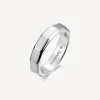 Online Anello Uomo In Acciaio Lucido E Satinato Riptide | BTD033 Uomo Gioielli Moda Uomo