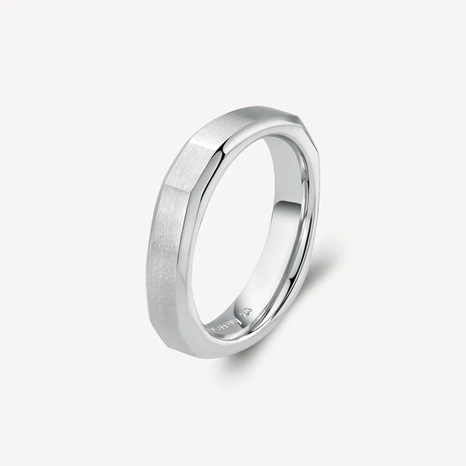anello_uomo_in_acciaio_lu_0.webp Online Anello Uomo In Acciaio Lucido E Satinato Logan | BOA31 Uomo Gioielli Moda Uomo