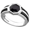 Discount Anello Uomo In Argento Con Pietra Gioielli Cosmopolitan | ESA022 Uomo Gioielli Moda Uomo