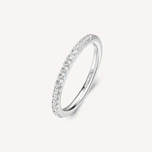 Best Anello Veretta Con Zirconi Gioielli Fancy | FIW74 Donna Gioielli Moda Donna