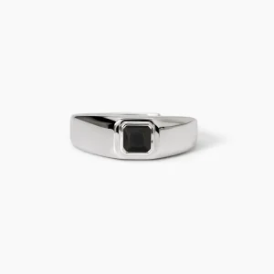 Discount Anello Zircone Nero Gioielli | 523357 Uomo Gioielli Moda Uomo | Idee Regalo