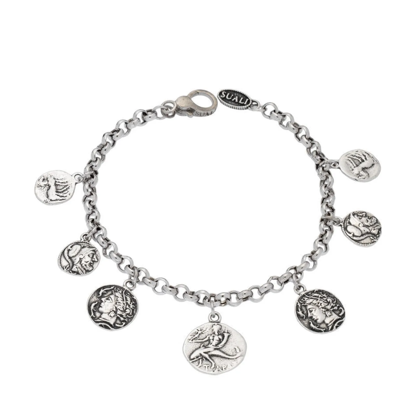 bracciale_a_catena_con_mo_0.webp Hot Bracciale A Catena Con Monete Gioielli | BM1936 Donna Gioielli Moda Donna