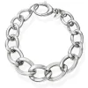 Fashion Bracciale A Catena Donna In Argento Gioielli | BRPR05B Donna Gioielli Moda Donna