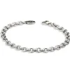 Online Bracciale A Catena In Argento Gioielli | BM1314 Donna Gioielli Moda Donna | Gioielli Moda Uomo