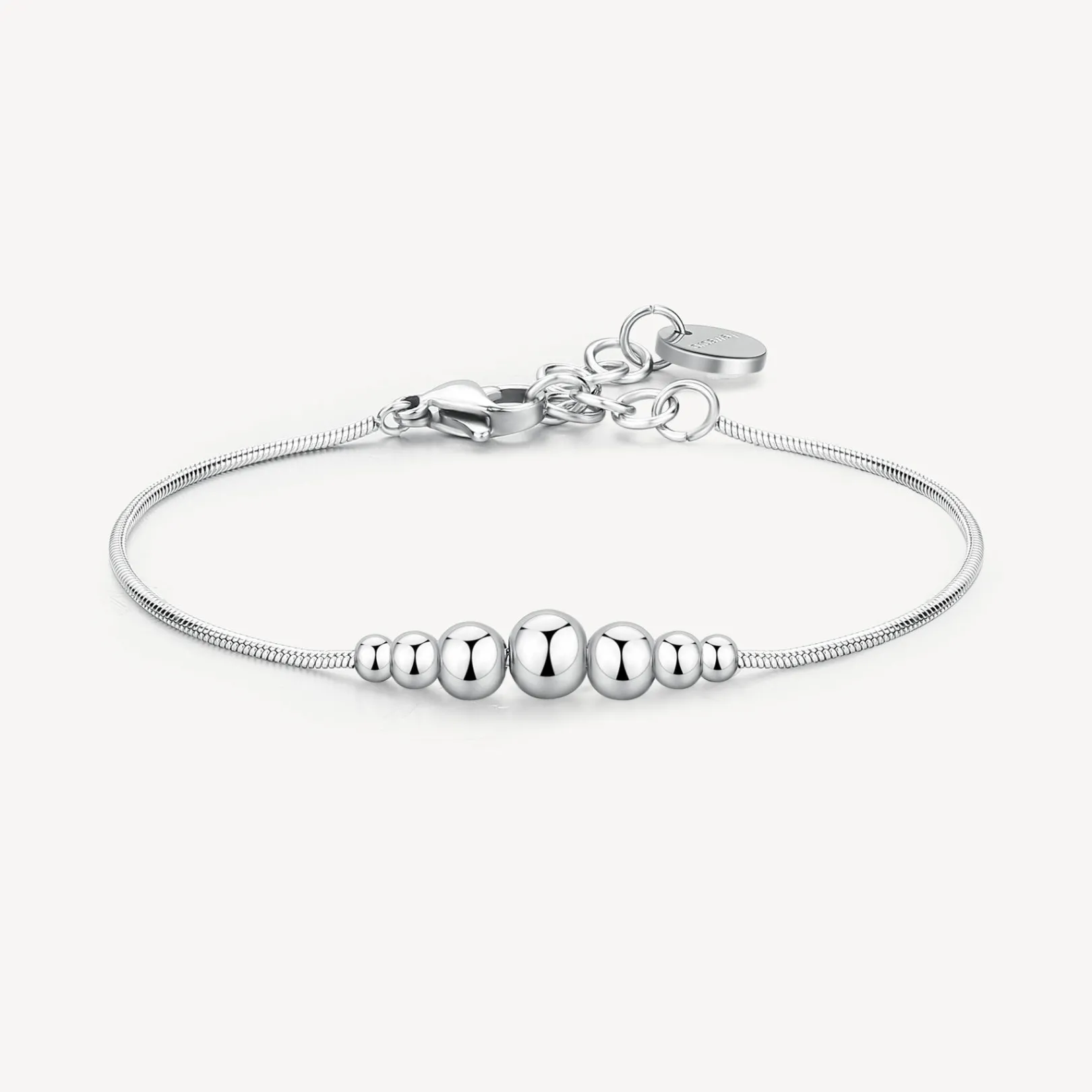 bracciale_a_sfera_in_acci_0-2.webp Clearance Bracciale A Sfera In Acciaio Perfect Brosway | BPC15 Donna Gioielli Moda Donna
