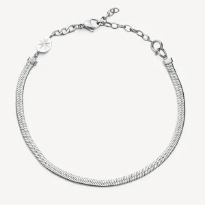 Fashion Bracciale Acciaio Catena Snake Essential Brosway | BNL061 Donna Gioielli Moda Donna