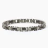 Outlet Bracciale Acciaio Con Elementi In Ceramica Nera Gioielli 2Jewels | 232332 Uomo Gioielli Moda Uomo