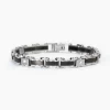 Fashion Bracciale Acciaio e PVD Gunmetal Cristalli Gioielli 2Jewels | 232466 Uomo Gioielli Moda Uomo