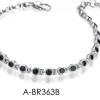 Clearance Bracciale Argento | A-BR363B Uomo Gioielli Moda Uomo