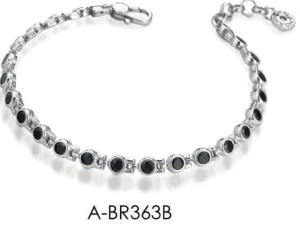 Clearance Bracciale Argento | A-BR363B Uomo Gioielli Moda Uomo