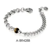 Online Bracciale Argento | A-BR428B Uomo Gioielli Moda Uomo