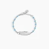 Outlet Bracciale Azzurro Con Nuvoletta Personalizzabile Gioielli | 533494 Gioielli Moda Bimbi