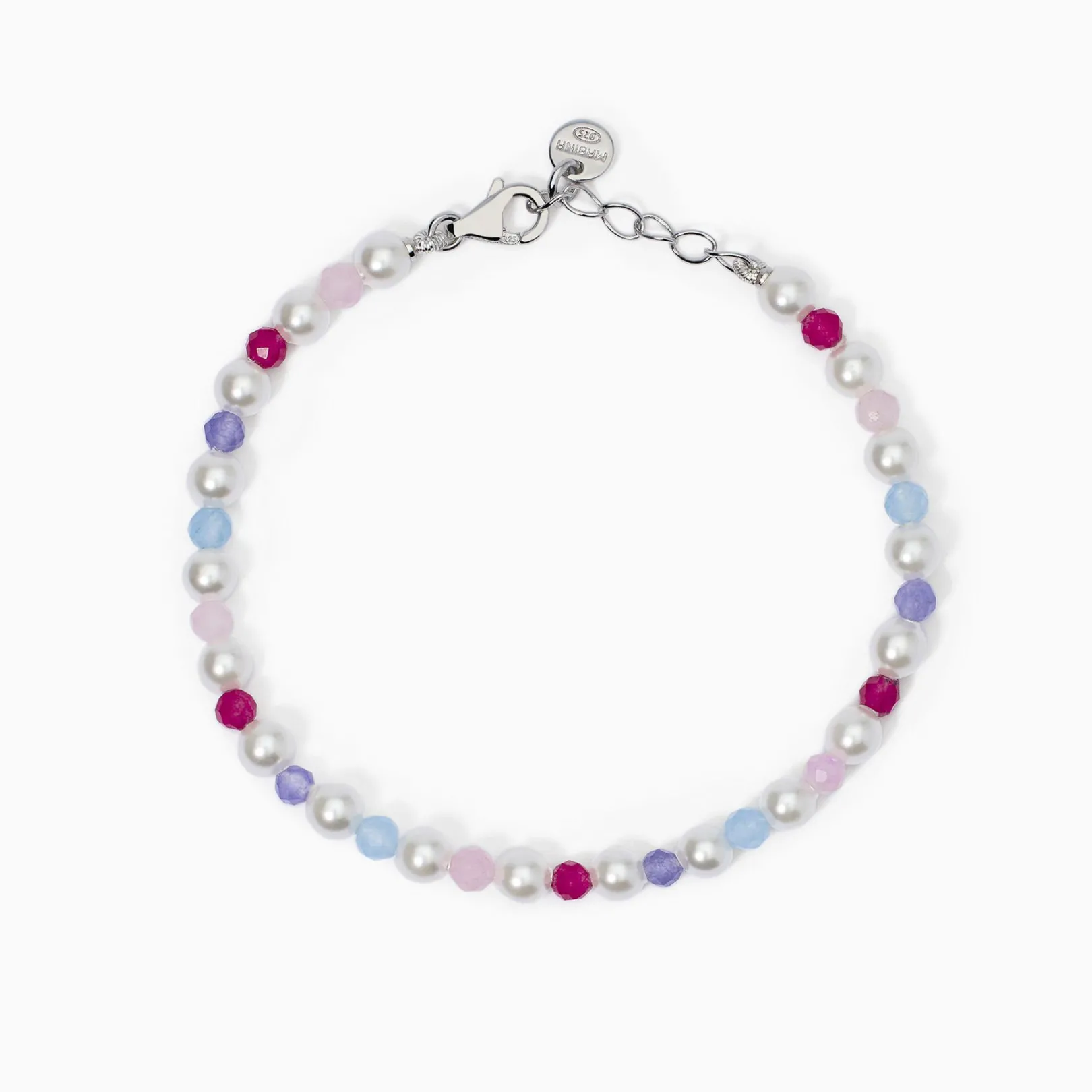 bracciale_bambina_con_gia_0.webp Sale Bracciale Bambina Con Giada E Perle Gioielli | 533877 Gioielli Moda Bimbi