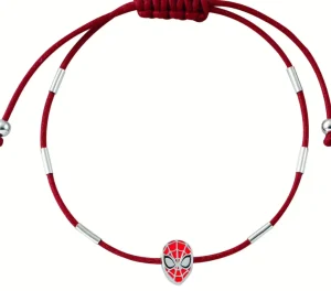 Best Bracciale Bambino In Corda Con Charm Spider Man Gioielli | BS00070RNRL.CS Gioielli Moda Bimbi