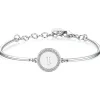 New Bracciale Chakra Iniziale I: Sensibilità, Passionalità, Esuberanza | BHK132 Donna Gioielli Moda Donna
