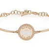 Clearance Bracciale Chakra Pvd Oro Rosa Con Ali | BHK252 Donna Gioielli Moda Donna