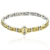 Online Bracciale Chimento Donna in Oro Giallo e Oro Bianco 1B01290ZBB Donna Gioielli Donna
