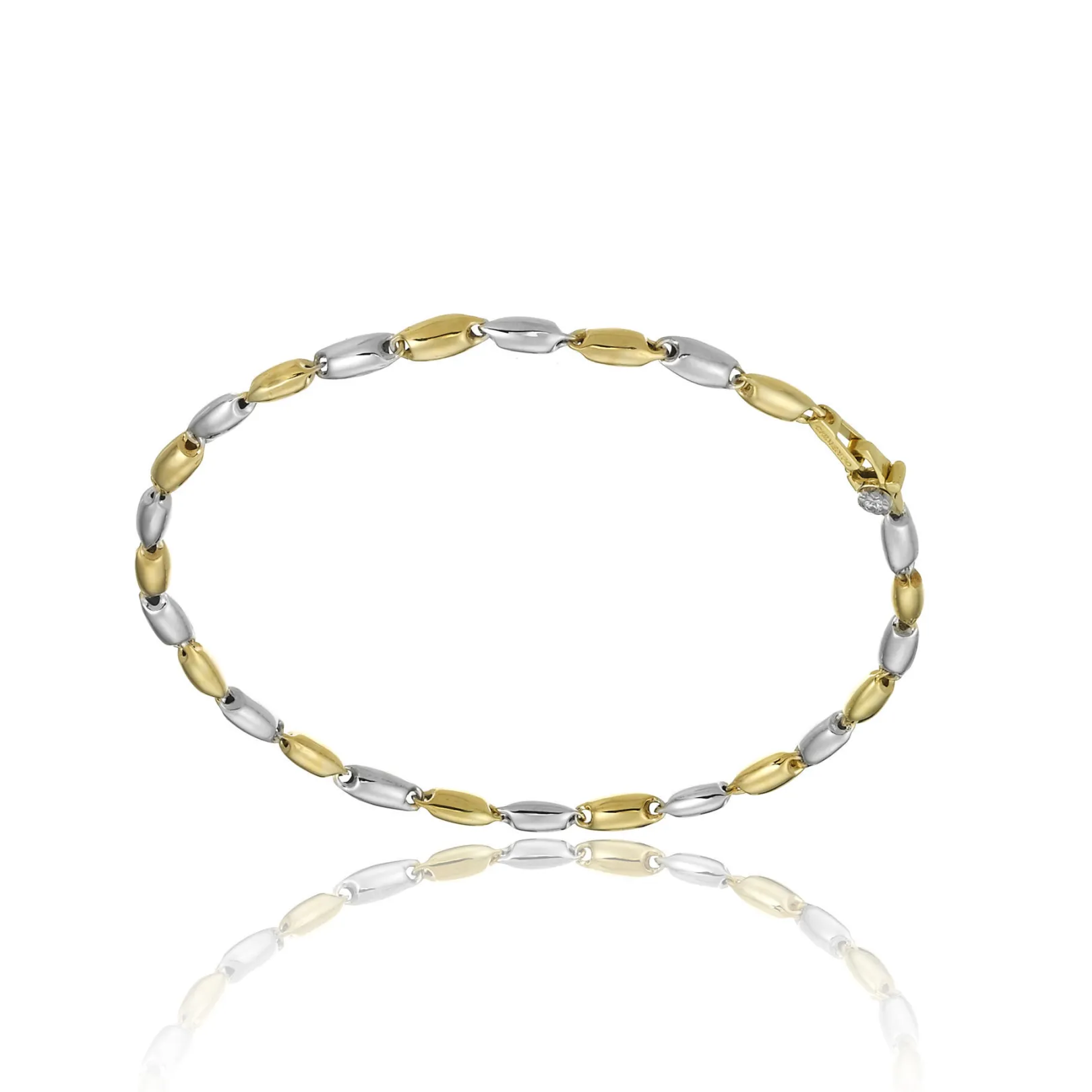 bracciale_chimento_in_oro_0-1.webp Fashion Bracciale In Oro Giallo e Oro Bianco | 1B05314ZB2 Donna Gioielli Donna | Gioielli Uomo