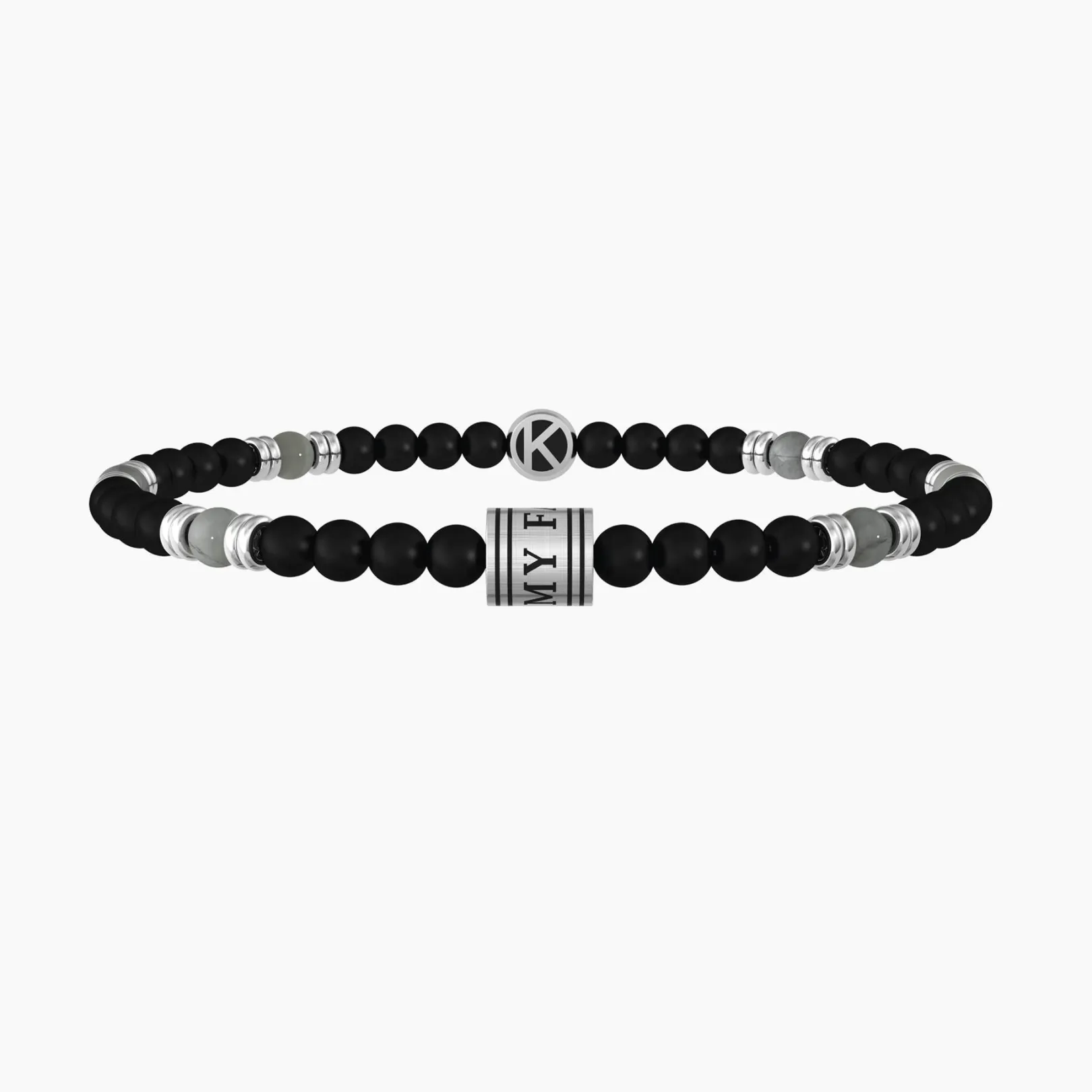 bracciale_con_agata_e_fra_0.webp Sale Bracciale Con Agata E Frase Gioielli Family | 732176 Uomo Gioielli Moda Uomo | Idee Regalo