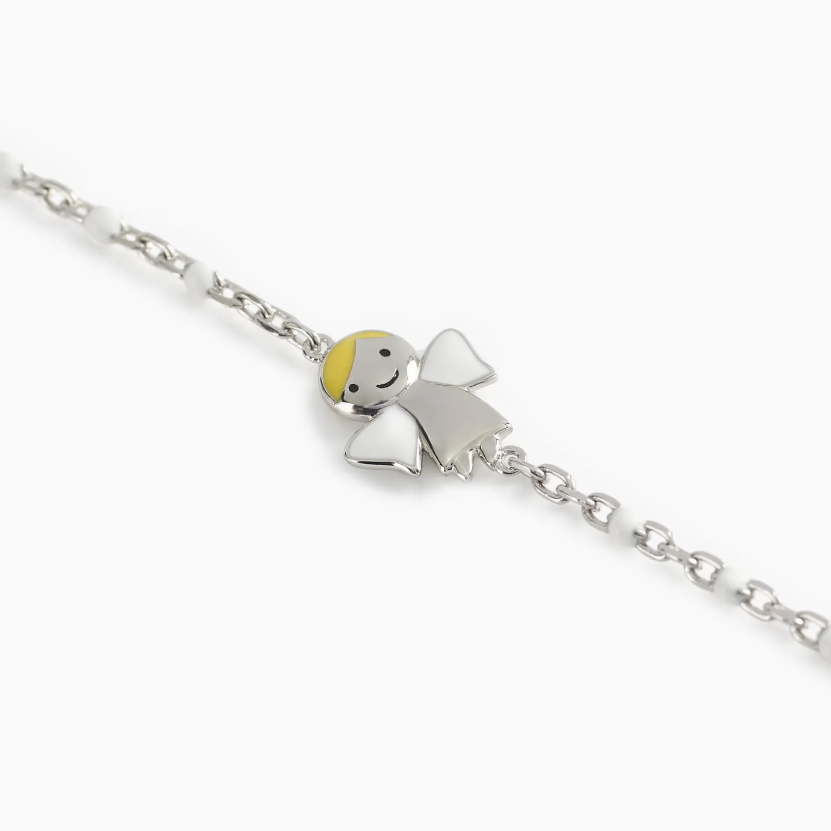 bracciale_con_angioletto__0.webp Discount Bracciale Con Angioletto Bimba Gioielli | 533489 Gioielli Moda Bimbi
