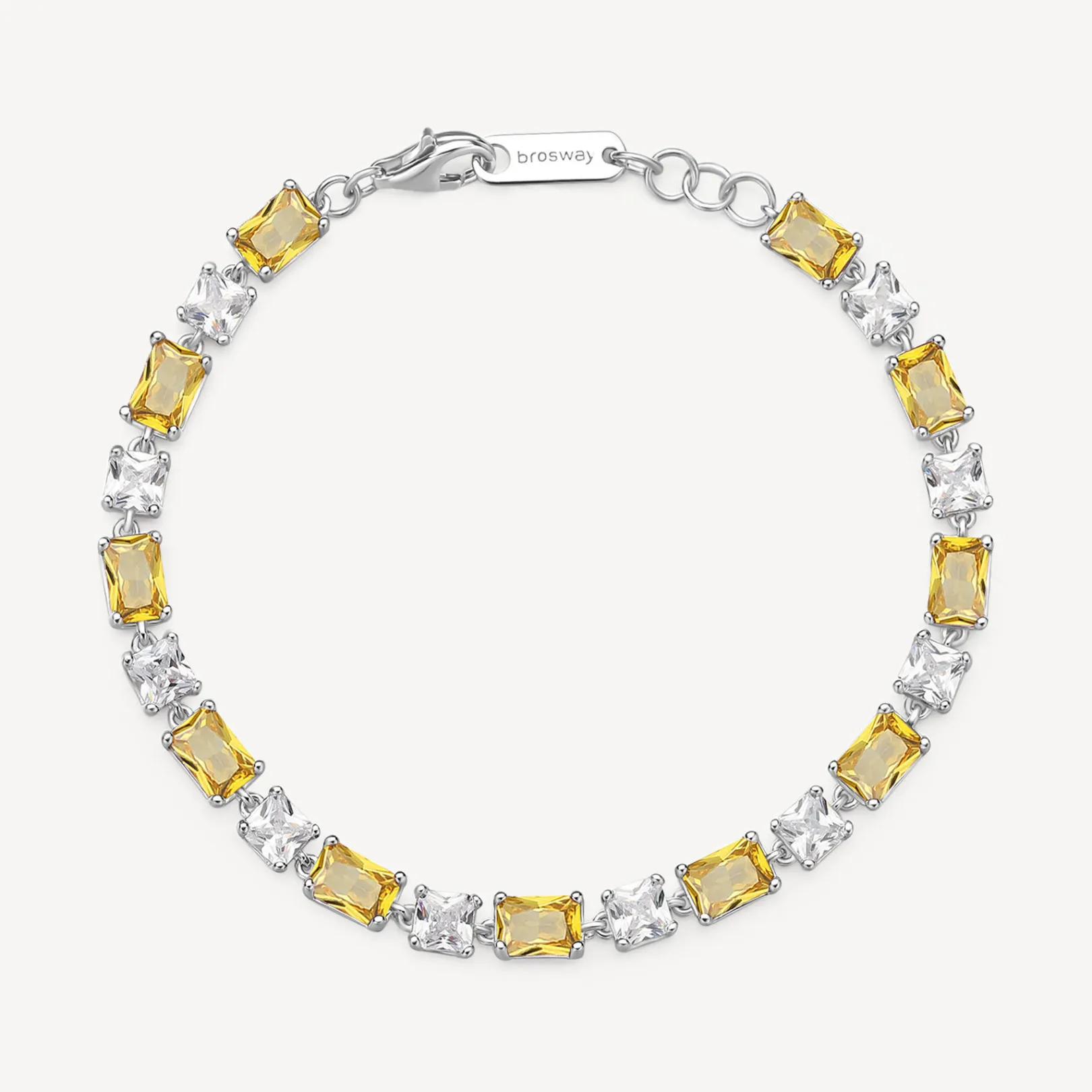 bracciale_con_baguette_gi_0-1.webp Outlet Bracciale Con Baguette Gioielli Brosway Fancy | FEY15 Donna Gioielli Moda Donna
