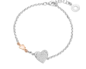 Fashion Bracciale Con Doppio Cuore Giannotti | GIA435 Donna Gioielli Moda Donna