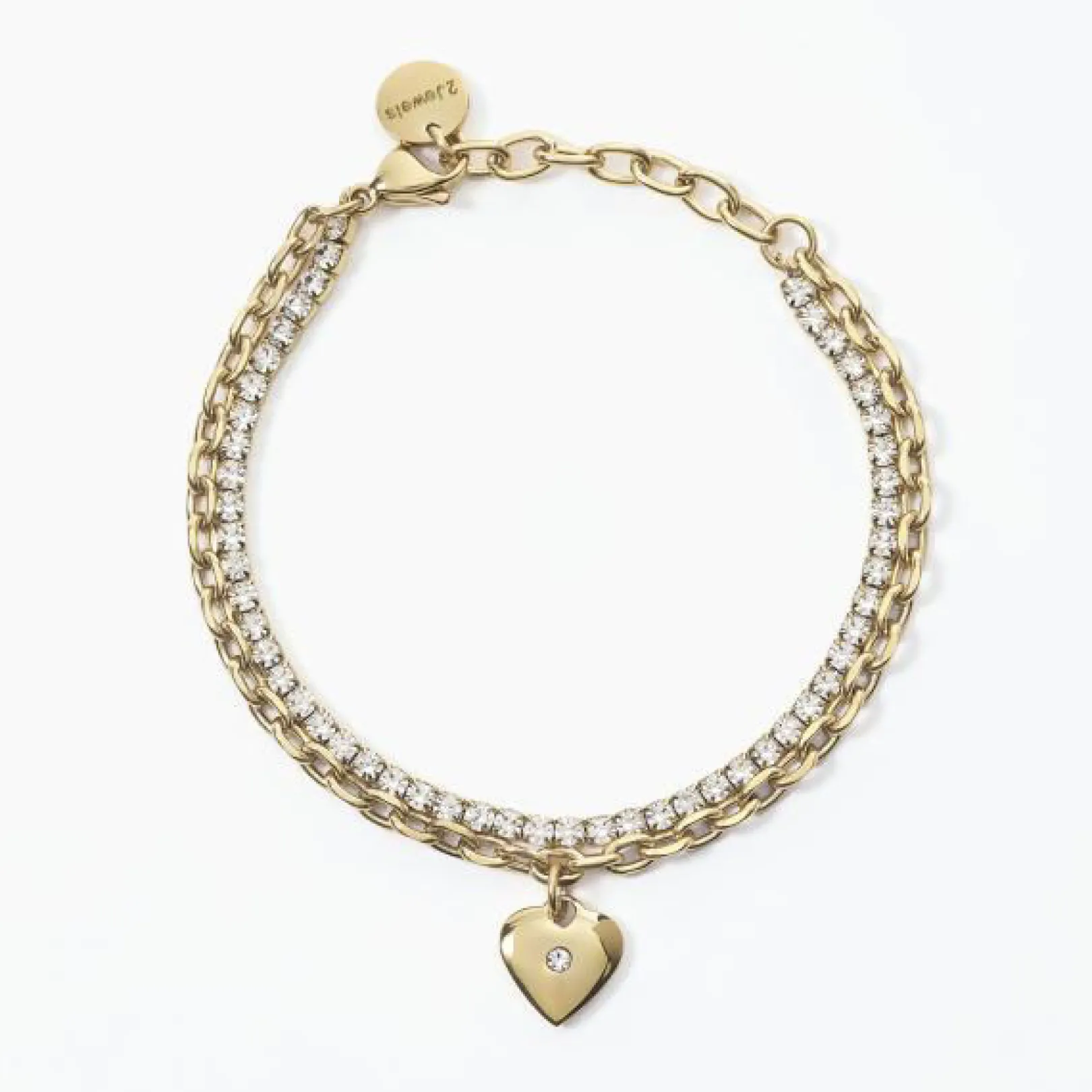 bracciale_con_pendente_cu_0.webp Online Bracciale Con Pendente Cuore Donna Gioielli | 232317 Donna Gioielli Moda Donna